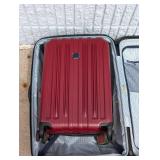 DELSEY PARIS 2PC SUITCASE MAROON