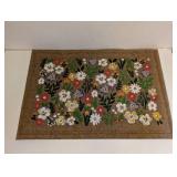 MOHAWK FINDING FLOWERED RUG 24” X 36”