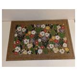 MOHAWK FINDING FLOWERED RUG 24” X 36”