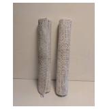 (2) MOHAWK TANGIERS COLLECTION ACCENT RUG CREAM