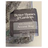BETTER HOMES & GARDEN WAVES ACCENT RUG