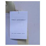 NEW FREE ASSEMBLY BAG YELLOW STRIPED