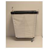 SEVILLE CLASSICS ROLLING LAUNDRY BASKET CREAM