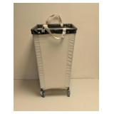 SEVILLE CLASSICS ROLLING LAUNDRY BASKET CREAM