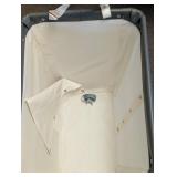 SEVILLE CLASSICS ROLLING LAUNDRY BASKET CREAM
