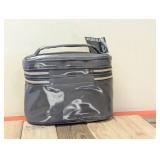 NEW SONIA KASHUK DOUBLE ZIP TRAIN CASE