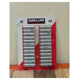 NEW KIRKLAND SIGNATURE AA BATTERIES 48PK