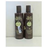 (2) SUN BUM SPF15 PREMIUM SUNSCREEN BROWNING LOTION