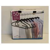 NONSLIP HANGERS BLACK 50PK