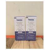 (2) COPPERTONE CLEAR SUNSCREEN BROAD SPECTRUM SPF60+