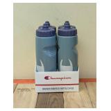 CHAMPION SQUEEZE BOTTLE 24OZ. 4PK. DARK FORREST/GRAY BLUE