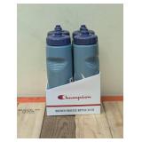 CHAMPION SQUEEZE BOTTLE 24OZ. 4PK. DARK FORREST/GRAY BLUE