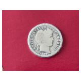1907 Barber Dime