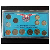 20th Century Penny Nickel Dime Collection