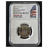 2001-S Vermont State Quarter Proof NGC PF69 Ultra Cameo