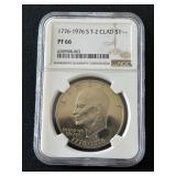 1976-S Bicentennial Eisenhower Dollar Proof NGC PF66