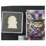 Alice in Wonderland .999 Fine Silver Figures 5 Grams Each