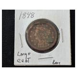 1848 Braided Hair Cent