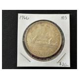 1966 Canada Silver Dollar