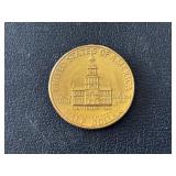 1976=D Bicentennial Gold Inlayed Half Dollar