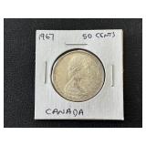 1967 Canada Silver Half Dollar