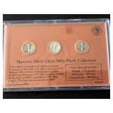 Mercury Dime Mint Mark Set