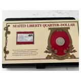 1857 Liberty Seated Quarter