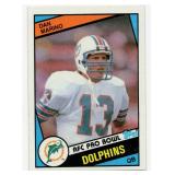 1984 Topps Football Dan Marino #123 Rookie Card