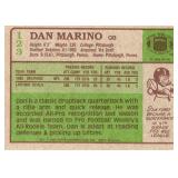 1984 Topps Football Dan Marino #123 Rookie Card