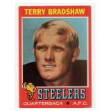 1971 Topps Football Terry Bradshaw #156 Rookie Card