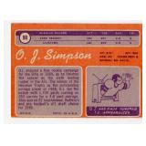 1970 Topps Football O.J. Simpson #90 Rookie Card