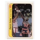 1986 Fleer Basketball Sticker #6 Patrick Ewing