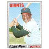 1970 Topps Baseball #600 Willie Mays