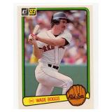 1983 Donruss Baseball #586 Wade Boggs Rookie Card