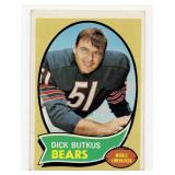 1970 Topps Football #190 Dick Butkus Chicago Bears