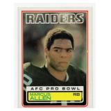 1983 Topps Football #294 Marcus Allen Rookie Card