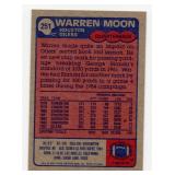 1985 Topps Football #251 Warren Moon Rookie Card