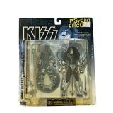 NOS 1998 McFarlane Toys KISS Psycho Circus Ace Frehley / The Stiltman Action Figures