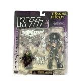 NOS 1998 McFarlane Toys KISS Psycho Circus Paul Stanley / The Jester Action Figures