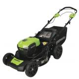 $399 Greenworks  21" 40-Volt Cordless Brushless Self-Propelled Lawn Mower *Battery defective*