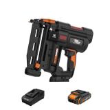 $200 WORX  Nitro  20-Volt Brushless Cordless 16-Gauge Straight Finish Nailer Kit