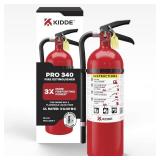 Kidde  Pro 340 3-A:40-B:C Rechargeable Fire Extinguisher