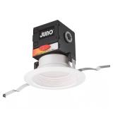 Contractor Select JBK4 RD 4 in. Selectable CCT Canless Integrated LED White Recessed Light