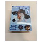 Wide Brim Hat with Cordless Fan