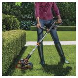 $149 WORX  12" 20-Volt String Trimmer/Edger & 20-Volt Leaf Blower 2-Tool Cordless Combo Kit