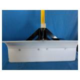 "The Snowplow," a brand specialized in poly snow and waste pushers