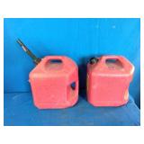 (2) 5 Gallon Gas Cans