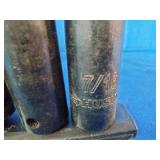 Husky 1/2" deep impact socket set
