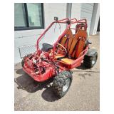 TrailMaster go-kart, likely the 200 XRX model,