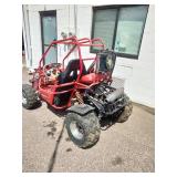 TrailMaster go-kart, likely the 200 XRX model,